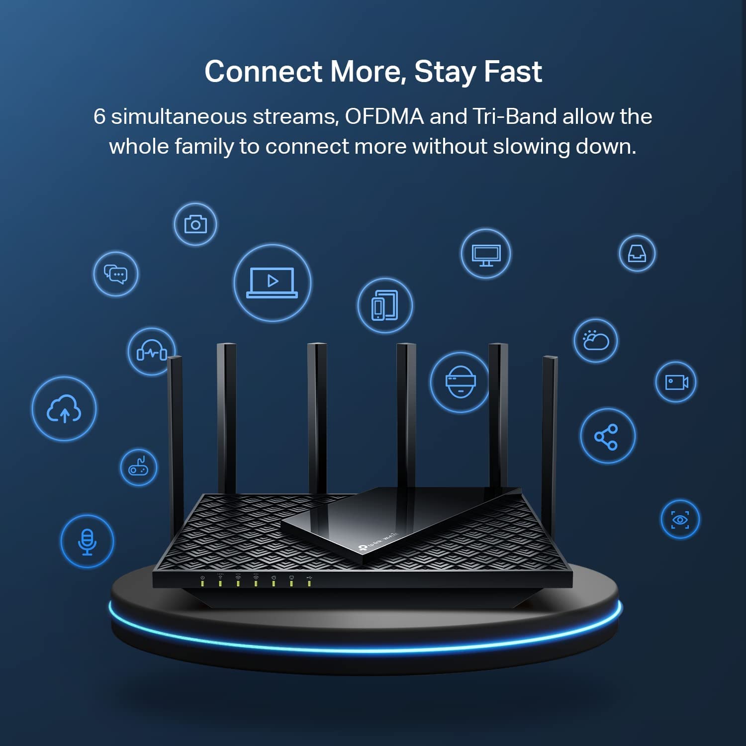 TP-Link AXE5400 Tri-Band WiFi 6E Router (Archer AXE75)- Gigabit Wireless Internet for Gaming, VPN, OneMesh, WPA3 🍁 All In One Marketplace Canada