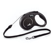 FLEXI® Classic Cord Retractable Dog Leash, Small, 16 ft - Black 🍁 All In One Marketplace Canada