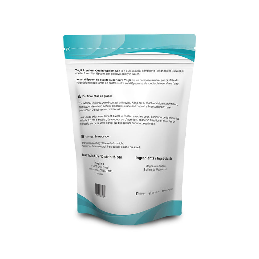 Yogti Natural Epsom Salt- Canadian Brand 10 pound 🍁 All In One Marketplace Canada