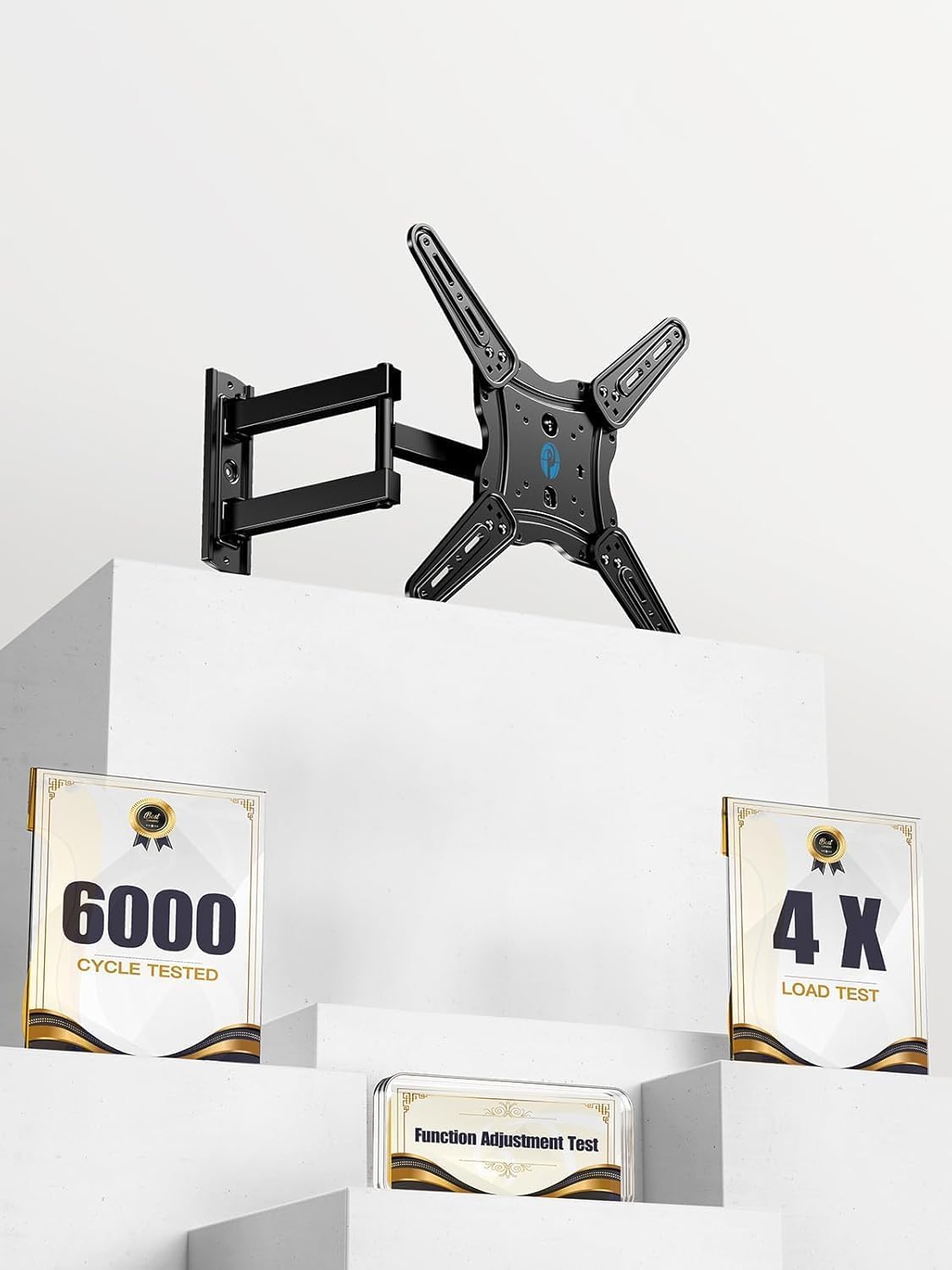 Pipishell Full Motion TV Wall Mount for 26-65 Inch Flat Curved Screen TVs, Max VESA 400x400mm up to 77 lbs, Swivel TV Mount Wall Bracket with Articulating Arms, Tilt, Extension, PIMF7 🍁 All In One Marketplace Canada