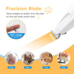 Mcbazel Cordless Dog Paw Trimmer with LED Light, Quiet Precision Pet Grooming Kit for Dogs and Cats, Electric Hair Clipper Pet Shaver for Paws, Face, Ears and Sensitive Areas 🍁 All In One Marketplace Canada