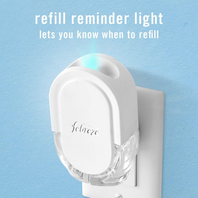 Febreze Plug In Air Freshener, Odor-Fighting Scented Oil Refill, Air Fresheners for Home and Bathroom and Kitchen, Long Lasting for Strong Odors, Hawaiian Aloha Scent, 0.87oz Refills, 4 Count 🍁 All In One Marketplace Canada