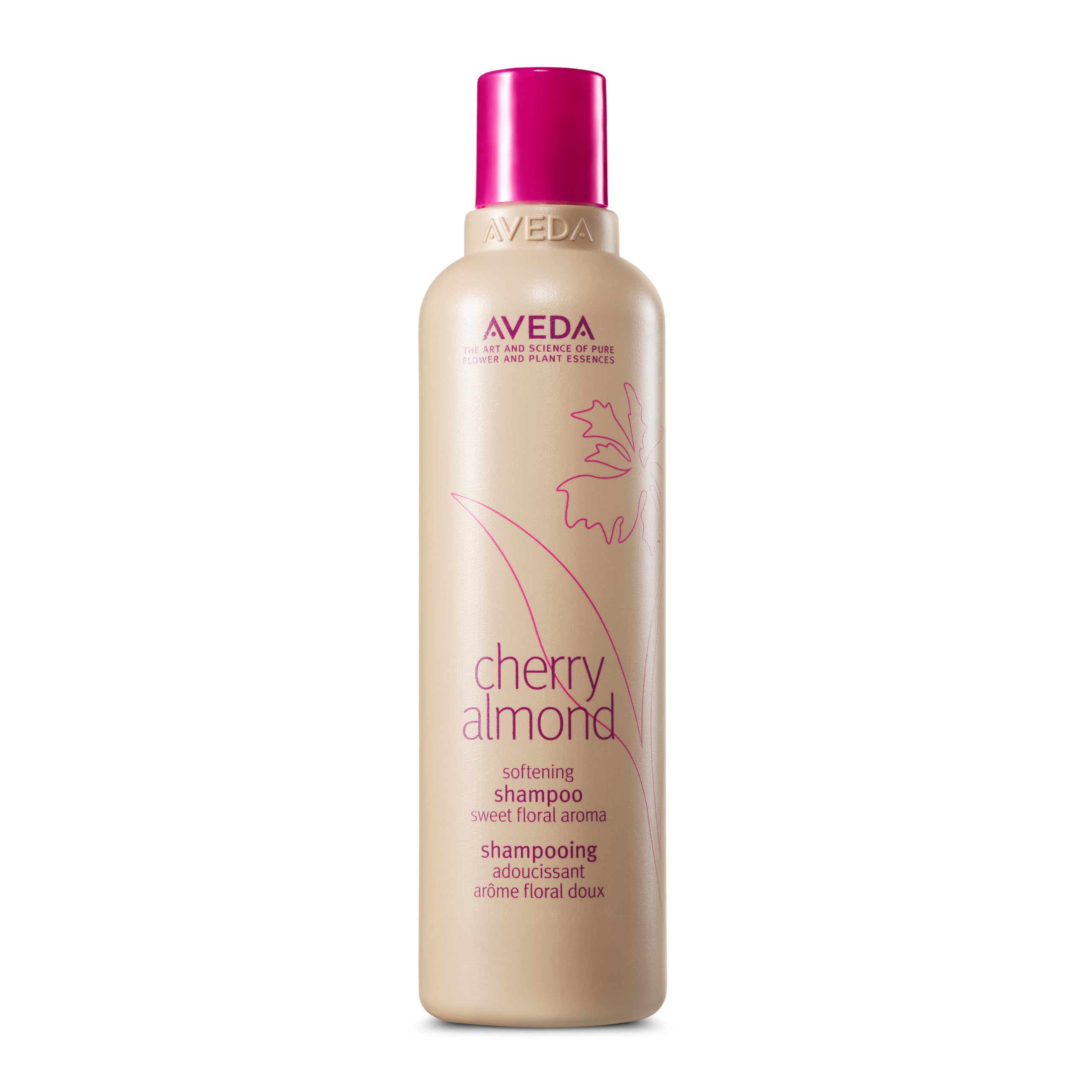 Aveda Cherry Almond Softening Shampoo | Gentle Daily Shampoo | for Normal to Dry Hair | 97% Naturally Derived* | Silicone Free | Iconic Cherry Almond Aroma of Tonka, Orange, Ylang Ylang, 250ml 🍁 All In One Marketplace Canada