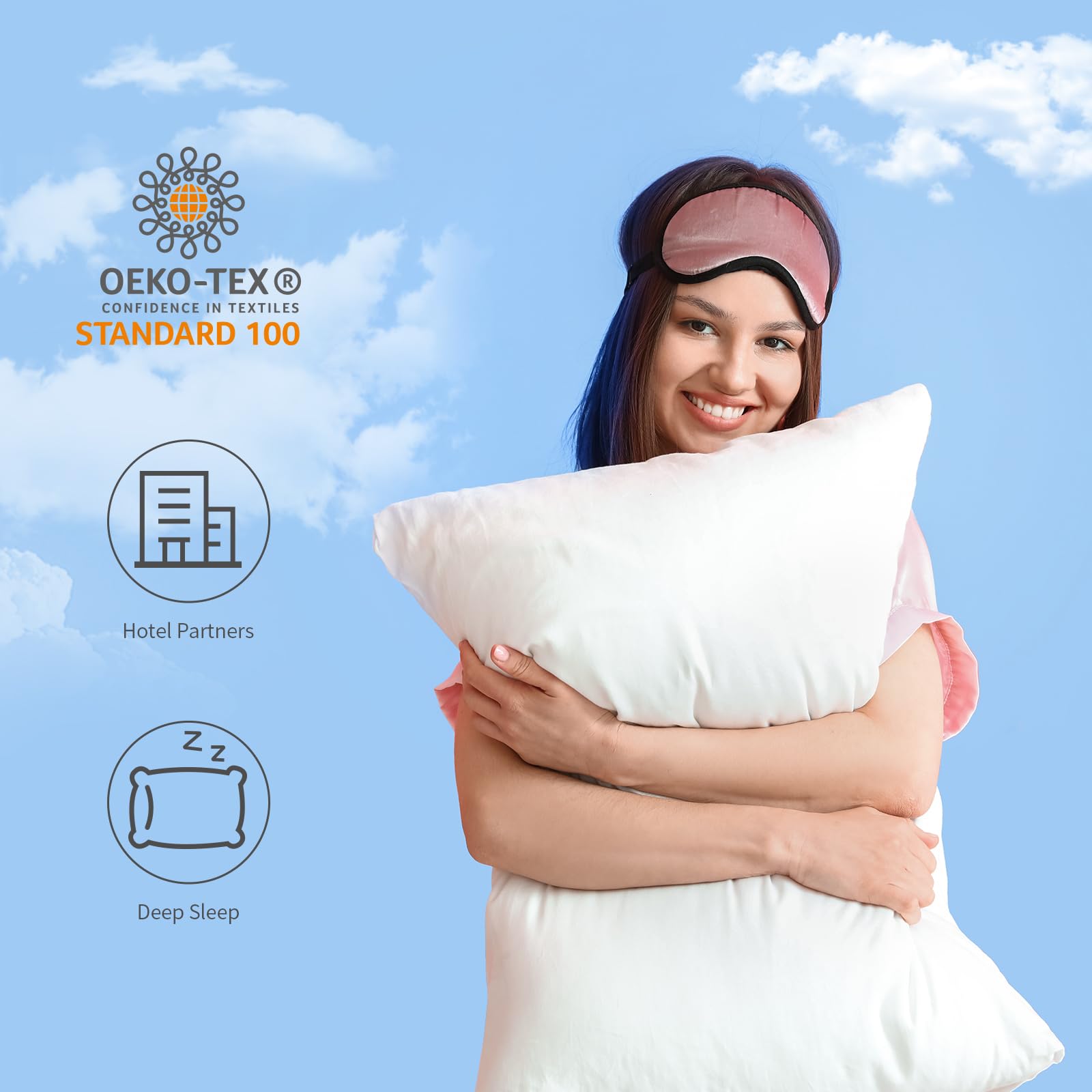 SHERWOOD Hotel Collection Soft Down Alternative Bed Pillows (Queen) 🍁 All In One Marketplace Canada