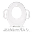 Munchkin Sturdy Potty Training Seat, Grey 🍁 All In One Marketplace Canada