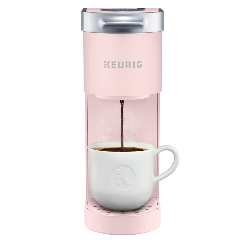 Keurig K-Mini Single Serve K-Cup Pod Coffee Maker, Featuring An Ultra-sleek Design, Dusty Rose 🍁 All In One Marketplace Canada