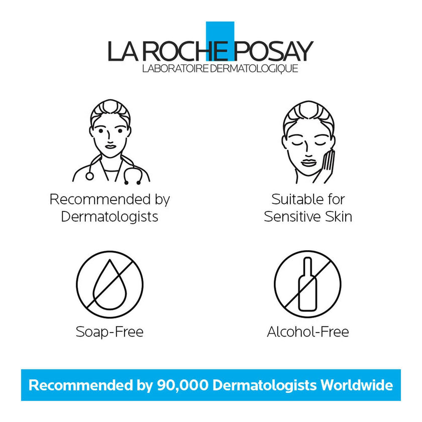 La Roche Posay Effaclar Micro-Peeling Purifying Gel Cleanser Acne Treatment. 2% salicylic acid face & body wash with niacinamide. Unclogs pores, exfoliates, acne marks. Oil-free, sensitive skin, 200ML 🍁 All In One Marketplace Canada