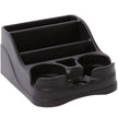 Moblorg Small Center Console for Cars, Trucks, Minivans, SUVs, Vehicle Organizer, Cup Holders, Recycled Plastic, Made in USA (Black) 🍁 All In One Marketplace Canada
