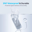 No Hub Required WiFi Water Sensor, Smart Water Leak Detector, 100dB Adjustable Alerts & App Alerts, IP67 Waterproof, Wireless Detector for Home with 1m Sensing Cable (Support 2.4G) 🍁 All In One Marketplace Canada