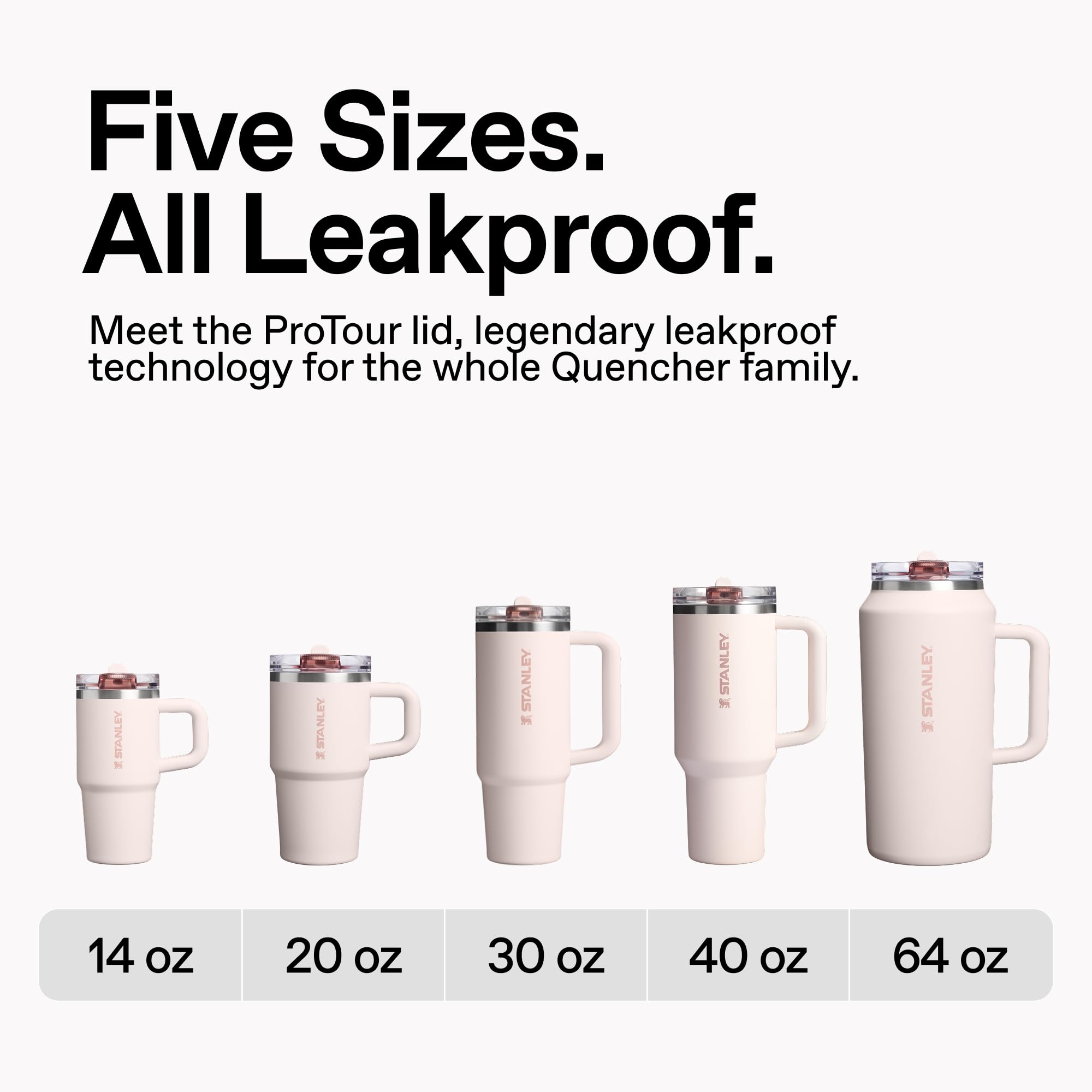 STANLEY Quencher ProTour Flip Straw Tumbler with Leakproof Lid 30 oz | Built-in Straw & Handle | Cupholder Compatible for Travel | Insulated Stainless Steel Cup | BPA-Free | Soft Orchid 🍁 All In One Marketplace Canada