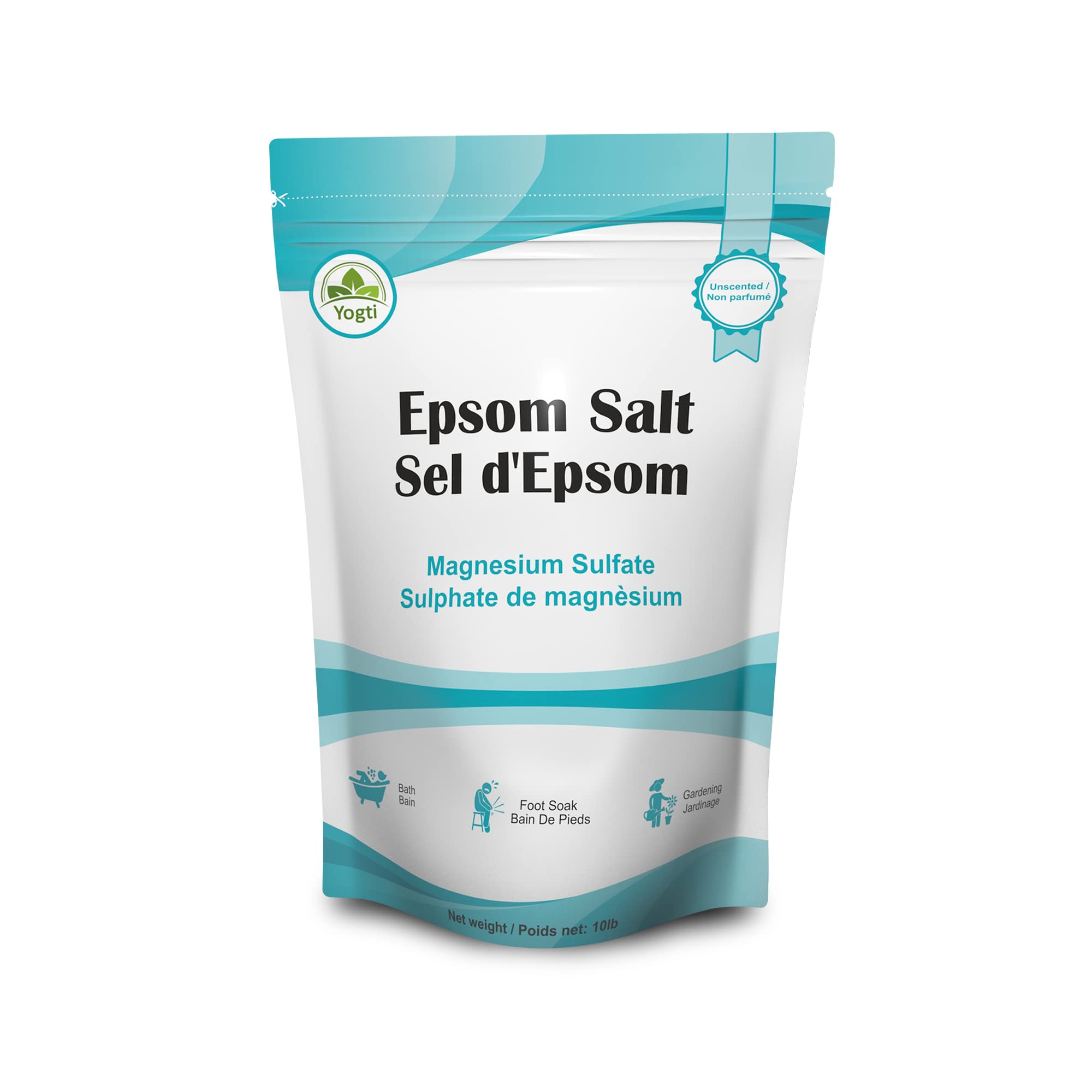 Yogti Natural Epsom Salt- Canadian Brand 10 pound 🍁 All In One Marketplace Canada