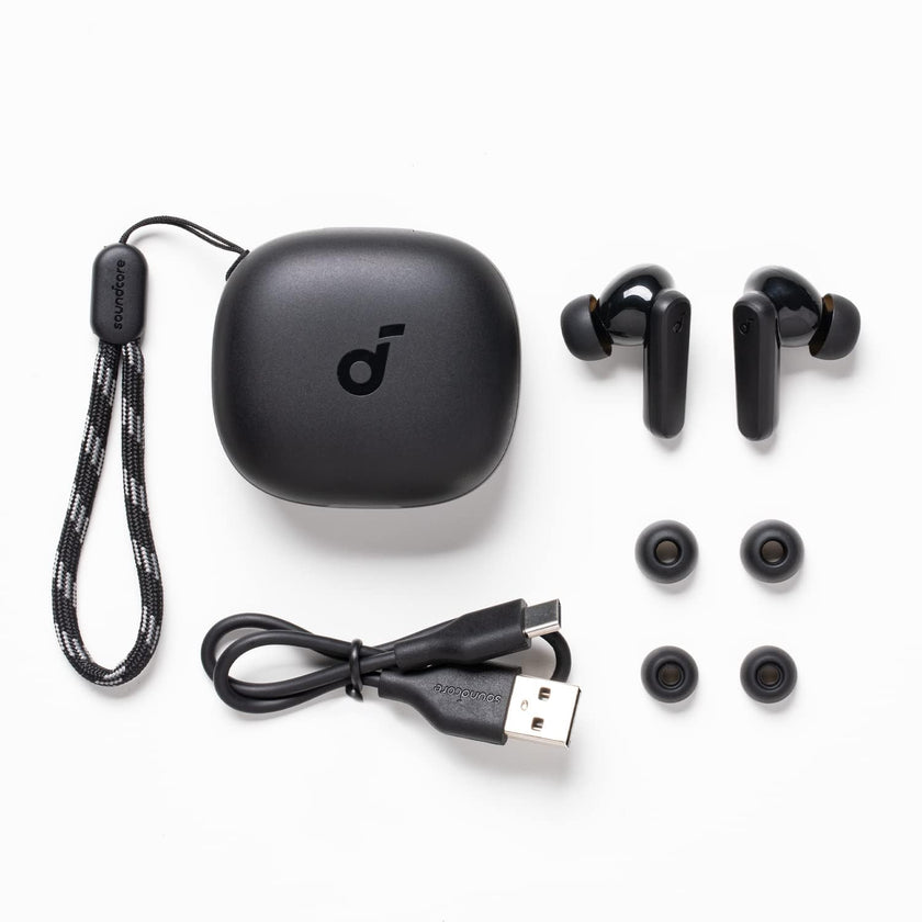 soundcore by Anker P20i True Wireless Earbuds, 10mm Drivers with Big Bass, Bluetooth 5.3, 30H Long Playtime, IPX5 Water-Resistant, 2 Mics for AI Clear Calls, 22 Preset EQs, Customization via App 🍁 All In One Marketplace Canada