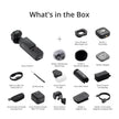 DJI Osmo Pocket 4 Creator Combo, Pocket Gimbal Vlog Camera, 1″ CMOS & 4K/240fps, 3‑Axis Stabilization, 2× Lossless Zoom, 107GB Built-in Storage, Mic 3 Transmitter, Fill Light, Osmo Mini Tripod 🍁 All In One Marketplace Canada