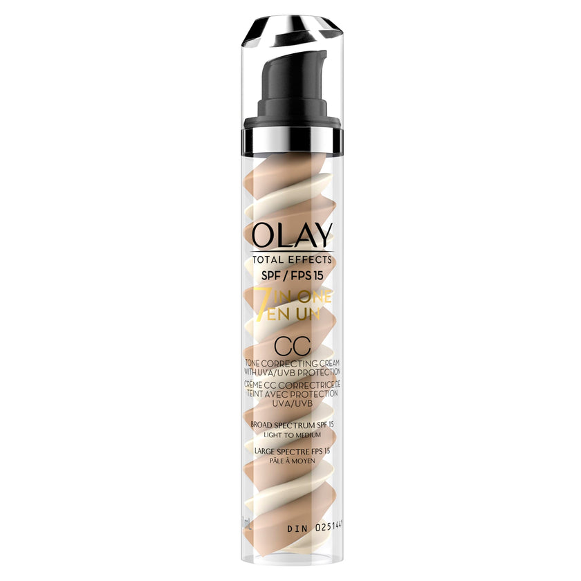 Olay Total Effects Tone Correcting CC Cream SPF 15, 50 mL 🍁 All In One Marketplace Canada