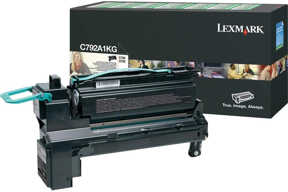 Lexmark C792A1KG Black Toner Return Program Cartridge