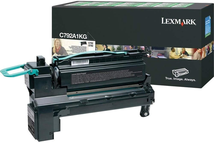 Lexmark C792A1KG Black Toner Return Program Cartridge