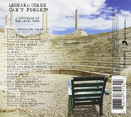 Leonard Cohen / Can't Forget: A Souvenir of The Grand Tour - CD