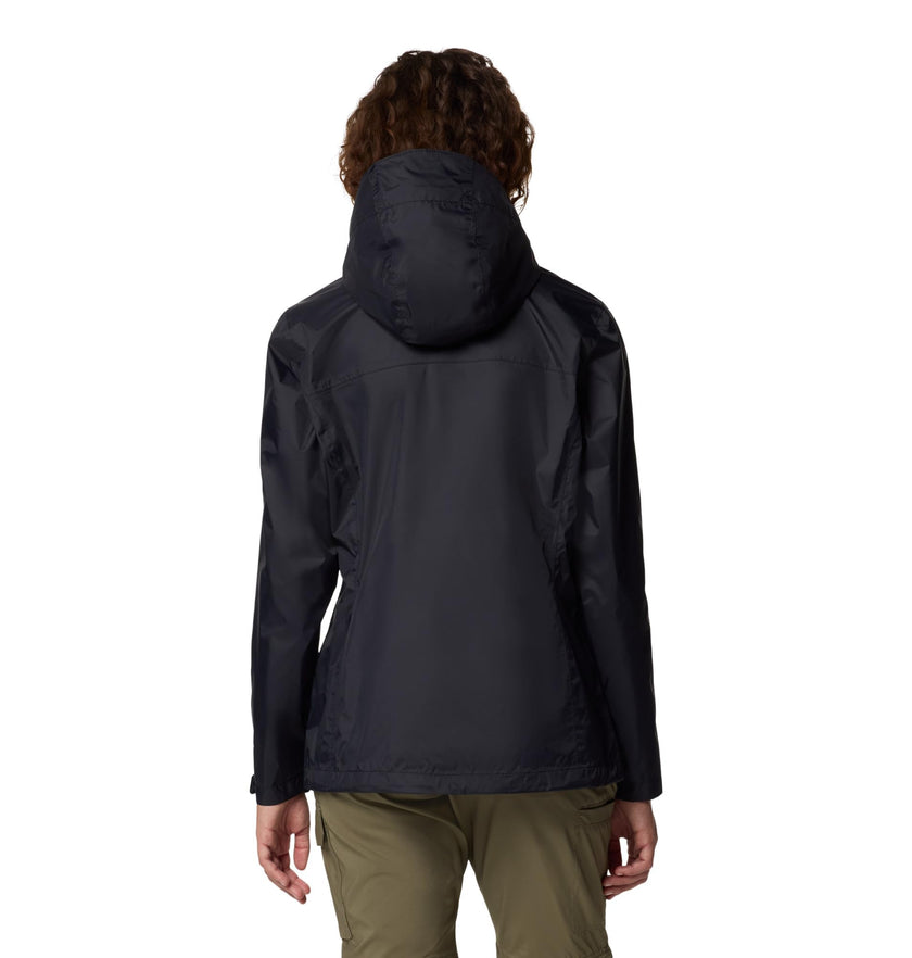 Columbia Womens Arcadia II Waterproof Rain Jacket, Black, Small 🍁 All In One Marketplace Canada