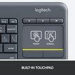 Logitech K400 Plus Wireless Touch TV Keyboard with Easy Media Control and Built-in Touchpad, HTPC Keyboard for PC-Connected TV, Windows, Android, ChromeOS, Laptop, Tablet - Black 🍁 All In One Marketplace Canada