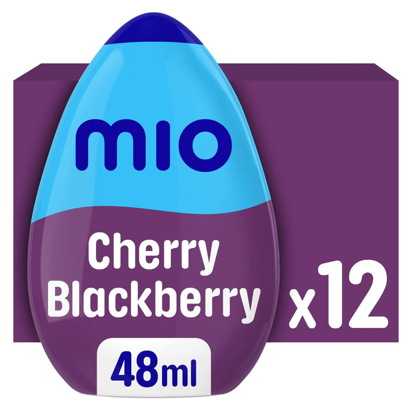 mio Cherry Blackberry Liquid Water Enhancer, 48 mL Bottle (Pack of 12) 🍁 All In One Marketplace Canada