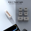 USB Charging Station for Multiple Devices, 60W 6-Port USB C Charger Fast Charging Block Hub, Multi USB Charger Station Power Strip Adapter for iPhone 17 16 15 14 13 12 Pro Max Tablets Smartphones 🍁 All In One Marketplace Canada
