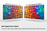 Samsung 50 inch Mini LED TV, M1EH, Mini LED HDR with Pure Colour Spectrum, 4k Upscaling, Smart TV, 4k Upscaling, Gaming Hub, Dolby 2.0, Television (UN50M1EHAFXZC, 2026) 🍁 All In One Marketplace Canada