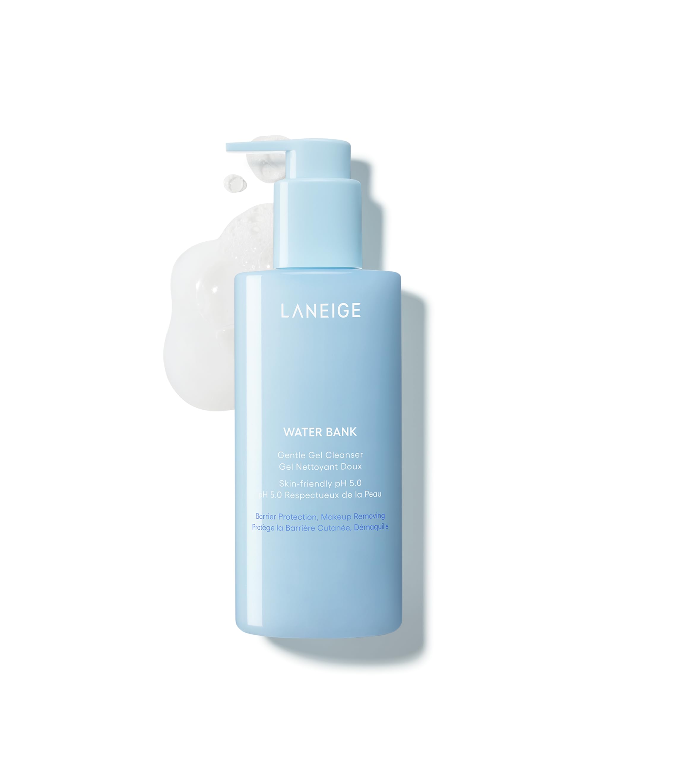 LANEIGE Water Bank Gentle Gel Cleanser: pH-Balanced & Barrier-Boosting with Blue Hyaluronic Acid 🍁 All In One Marketplace Canada