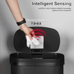 FDW Garbage Can 13 Gallon 50 Liter Kitchen Trash Can for Bathroom Bedroom Home Office Automatic Touch Free High-Capacity with Lid Waste Bin,Black 🍁 All In One Marketplace Canada