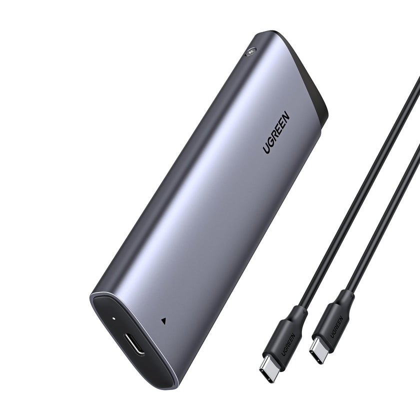 UGREEN M.2 NVMe SSD Enclosure 10Gbps USB 3.2 Gen 2 (10 Gbps) to NVME PCI-E M-Key/(B+M) Key Solid State Drive External Enclosure Support UASP Trim for 2230 2242 2260 2280 NVME SSDs 🍁 All In One Marketplace Canada