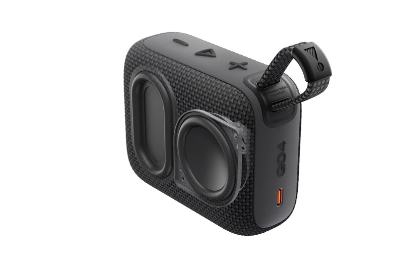 JBL Go 4 - Ultra-Portable, Waterproof and Dustproof Bluetooth Speaker, 7-Hour Built-in Battery, Made in Part with Recycled Materials (Blue) 🍁 All In One Marketplace Canada