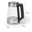 Starfrit Electric Glass Kettle, 1.7L, 5 Temperature Settings 🍁 All In One Marketplace Canada
