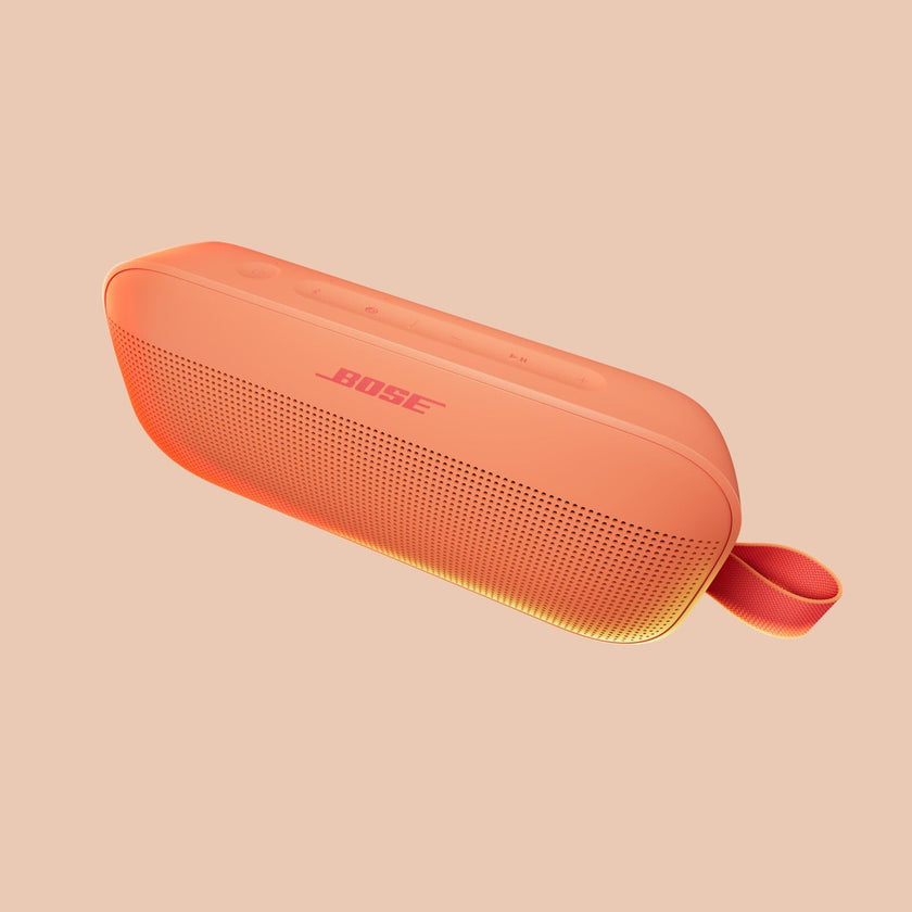 Bose SoundLink Flex Bluetooth Speaker (2nd Gen) - Portable Outdoor Speaker with Hi-Fi Audio, Waterproof and Dustproof, USB-C, Up to 12 Hours Battery Life, Sunset Peach 🍁 All In One Marketplace Canada