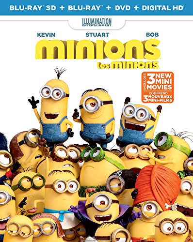 Minions - 3D Blu-Ray/Blu-Ray/DVD
