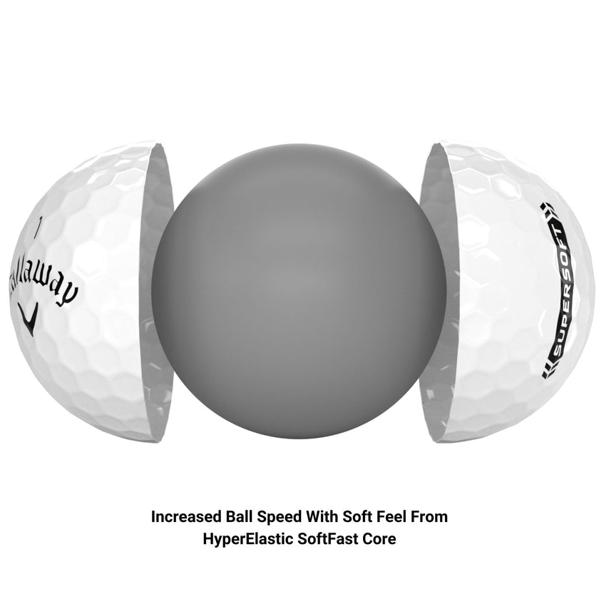 Callaway Golf Supersoft Golf Balls (2023, White) 🍁 All In One Marketplace Canada