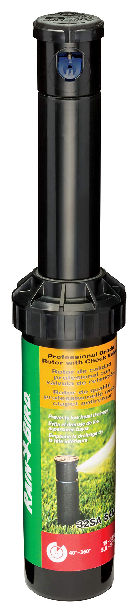 Rain Bird 32SA SAM Seal-A-Matic Simple Adjust Gear Drive Rotor, 40° - 360° Pattern, 19' - 32' Spray Distance (Replacement Rotor for 32ETI Easy to Install Kit) 🍁 All In One Marketplace Canada