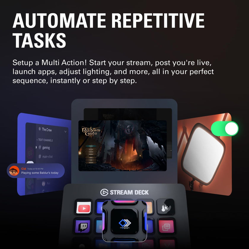 Elgato Stream Deck MK.2 Studio Controller, 15 Macro Keys 🍁 All In One Marketplace Canada