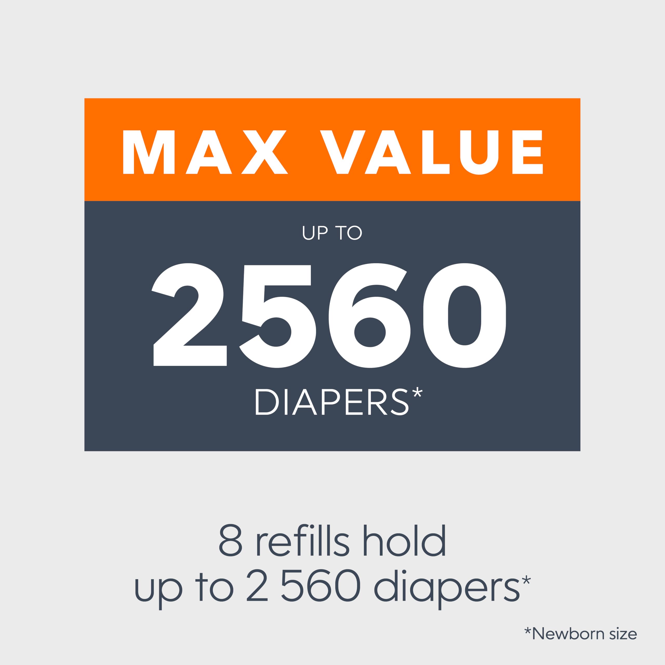 Diaper Genie Essentials Round Refill 8-Pack, Unscented, Fits Complete Pails 🍁 All In One Marketplace Canada