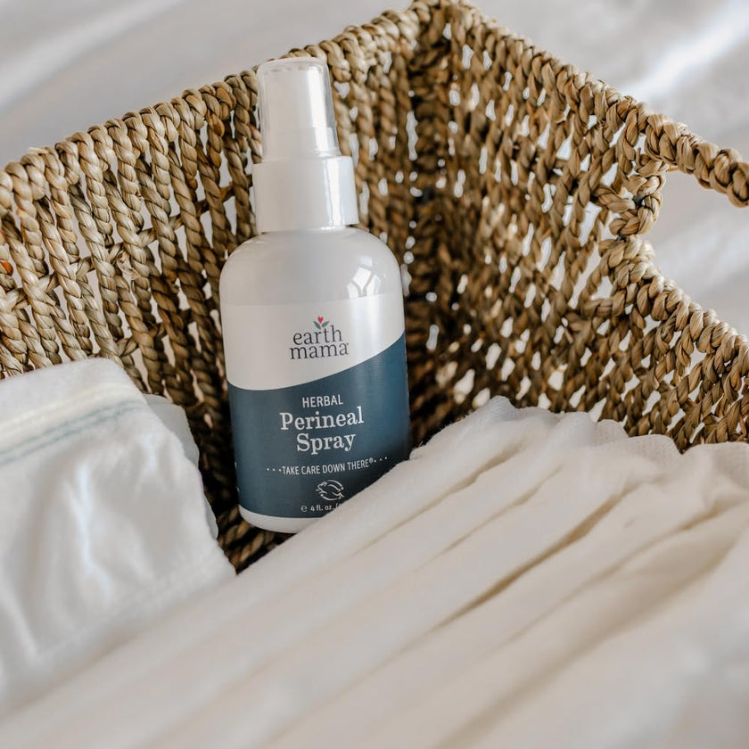Earth Mama Herbal Perineal Spray for Pregnancy and Postpartum, 120ml 🍁 All In One Marketplace Canada