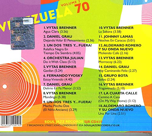 Various / Venezuela 70 Vol.2 - Cosmic Visions Of A Latin American Earth: Venezuelan Rock In The 1970S & Beyond - CD