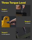 HOTO Electric Screwdriver Set, 3.6V Rechargeable Screwdriver Set with 25 S2-Steel Bits, Cordless Power Screwdriver Set with LED Light, All-in-One Design, 1500mAh 800 Times, USB-C Charging 🍁 All In One Marketplace Canada