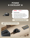 ProtoArc Ergonomic Vertical Mouse, EM11 NL Bluetooth Mouse Wireless Rechargeable Mice with 3 Devices (Bluetooth or USB), Vertical Wireless Mouse for Computer, iPad, Mac, Windows (Black) 🍁 All In One Marketplace Canada