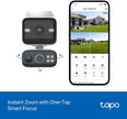 Tapo 2K Dual Lens 360° Pan/Tilt Security Battery Camera Wireless w/Solar Panel, 165° Wide View + 6mm Telephoto, Free Person/Vehicle Detection, SD/Cloud Storage, Works w/Alexa & Google (Tapo C645D KIT) 🍁 All In One Marketplace Canada