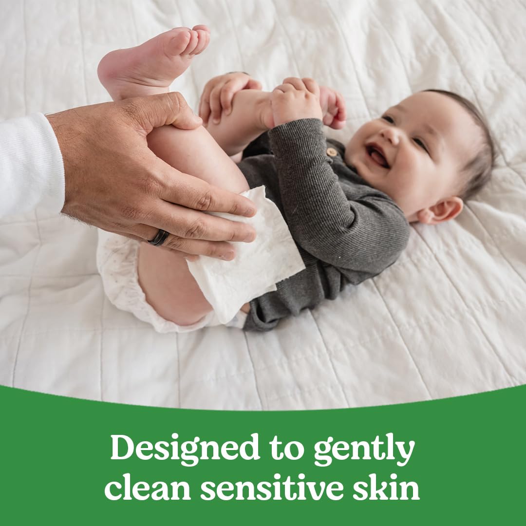 Huggies Sensitive Baby Wipes, Natural Care Baby Diaper Wipes, Unscented, Hypoallergenic, 99% Purified Water, 10 Flip-Top Packs (560 Wipes Total) 🍁 All In One Marketplace Canada