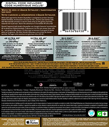 Star Wars / Attack of the Clones - 4K/Blu-Ray