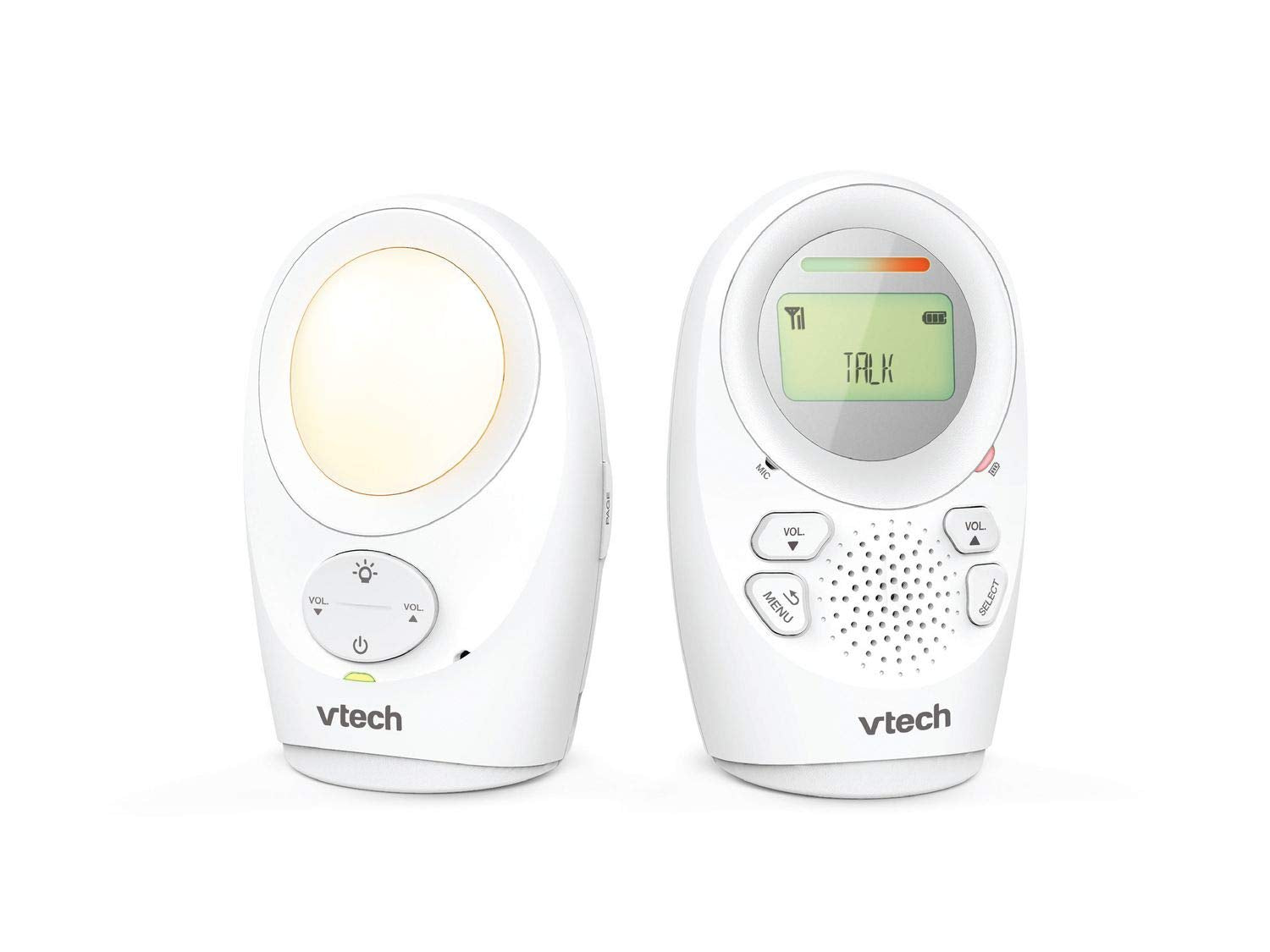 VTech DM1211 Enhanced Range Digital Audio Baby Monitor with Night Light, 1 Parent Unit, Silver & White 🍁 All In One Marketplace Canada
