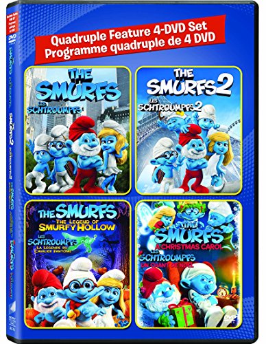 The Smurfs / Quadruple Feature 4-DVD Set - DVD
