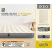 INTEX 64103E Dura-Beam Standard Single-High Air Mattress: Fiber-Tech – Queen Size – 10in Bed Height – 600lb Weight Capacity – Pump Sold Separately 🍁 All In One Marketplace Canada