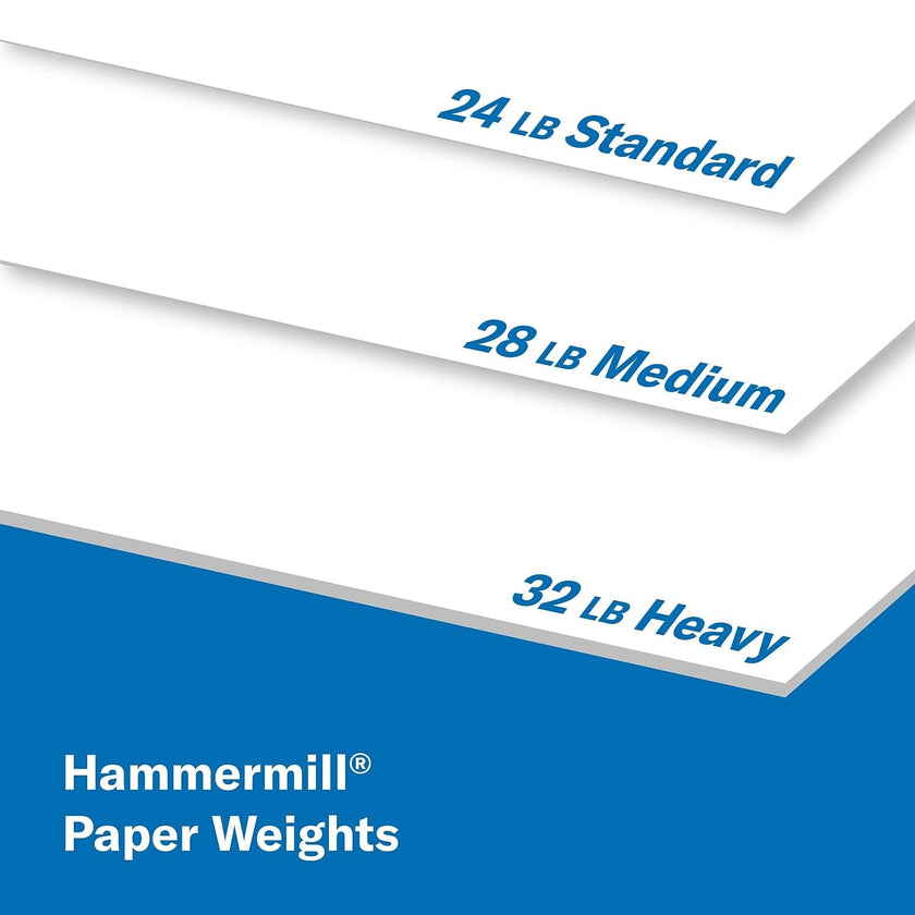 Hammermill Printer Paper, Laser Print Copy Paper, 32lb, 8.5 x 11, Letter, 98 Bright - 1 Pack / 500 Sheets (104646R) 🍁 All In One Marketplace Canada