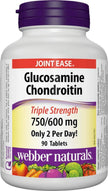 Webber Naturals Glucosamine Chondroitin, 90 Tablets 🍁 All In One Marketplace Canada