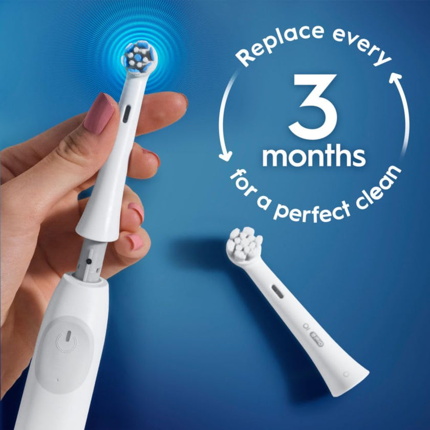 Oral-B iO Genuine Replacement Brush Heads, White, 4ct Ultimate Clean + 1ct Gentle Care, 15 Month Supply, Compatible Exclusively with Oral-B iO Electric Toothbrushes, Not Compatible with any Other Series Including: Pro, Vitality, Smart, or Genius